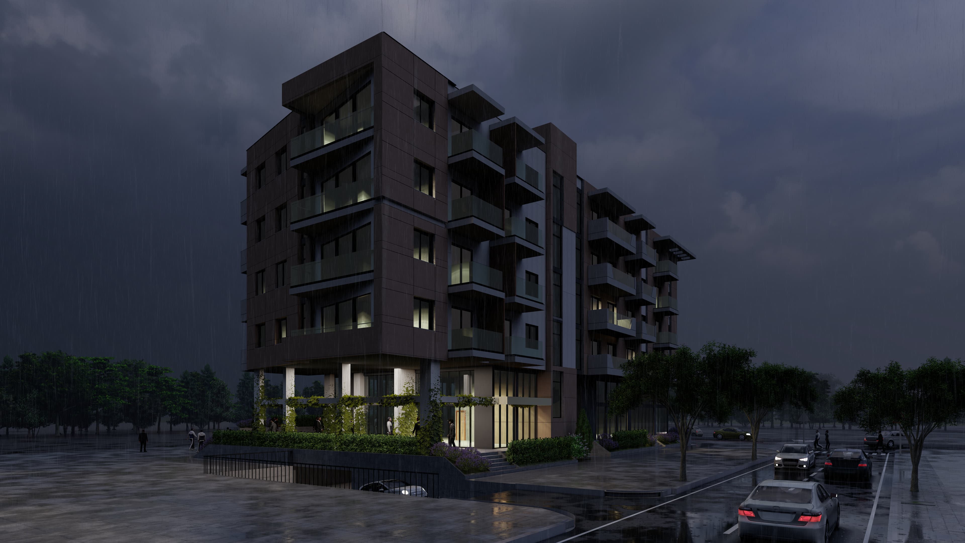 Thumbnail of the project '5-FLOOR RESIDENTIAL BUILDING + 1.UNDERGROUND BASEMENT FLOOR' WITH PRIVATE DEVELOPER, GOLEM, MUNICIPALITY OF KAVAJE