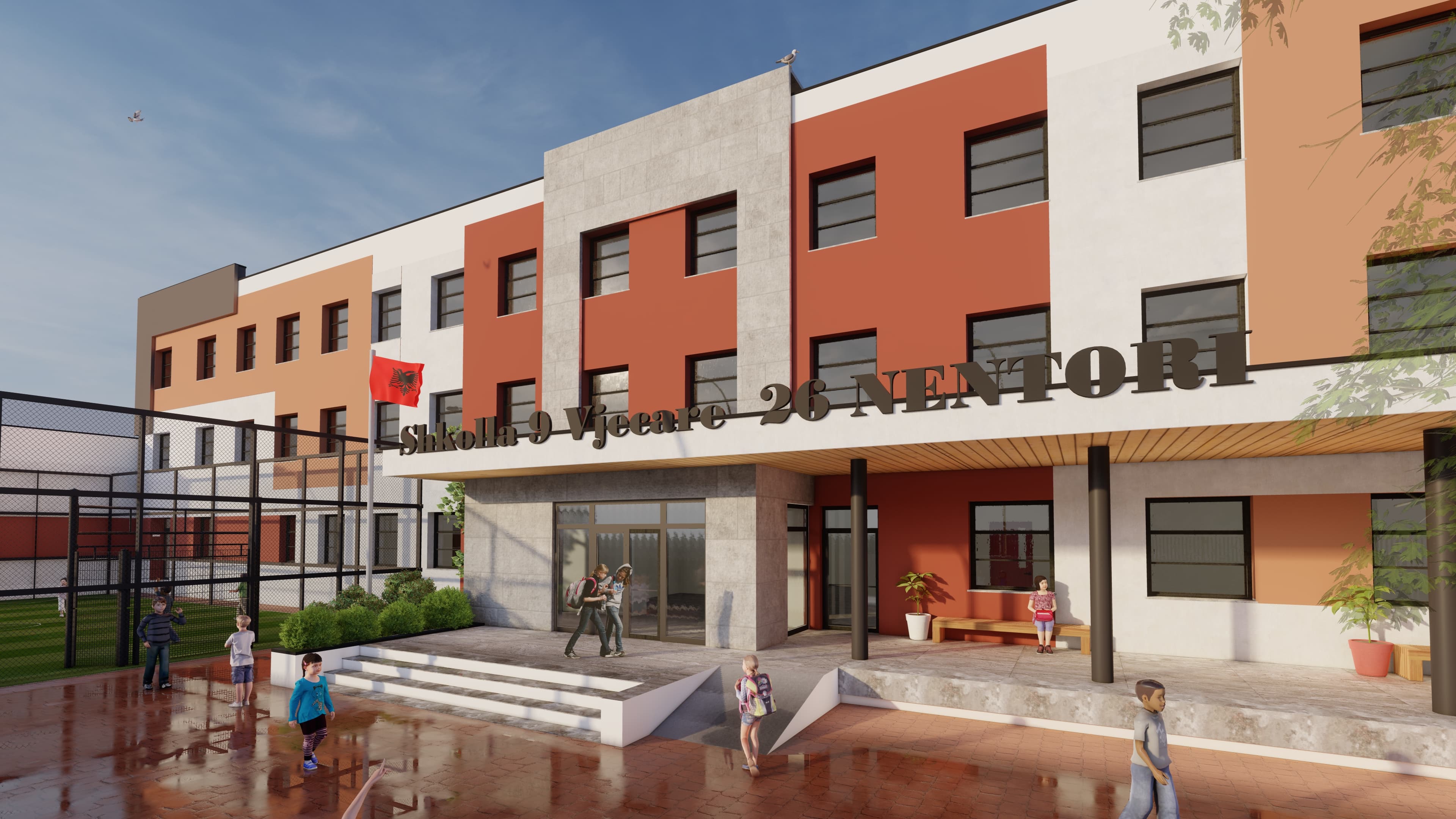 EU4SCHOOLS - Repair and retrofitting of '26 Nentori 9-Year school ,Tirana Municipality - Media 4