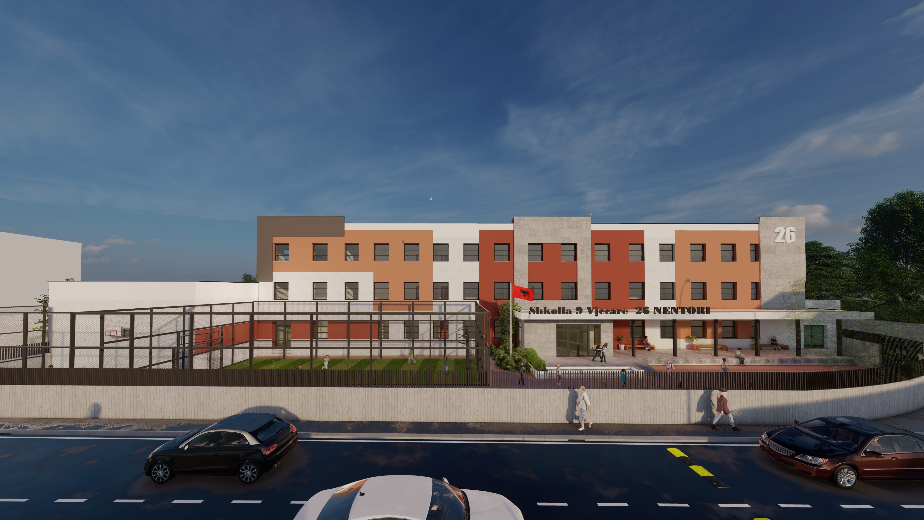 Thumbnail of the project EU4SCHOOLS - Repair and retrofitting of '26 Nentori 9-Year school ,Tirana Municipality