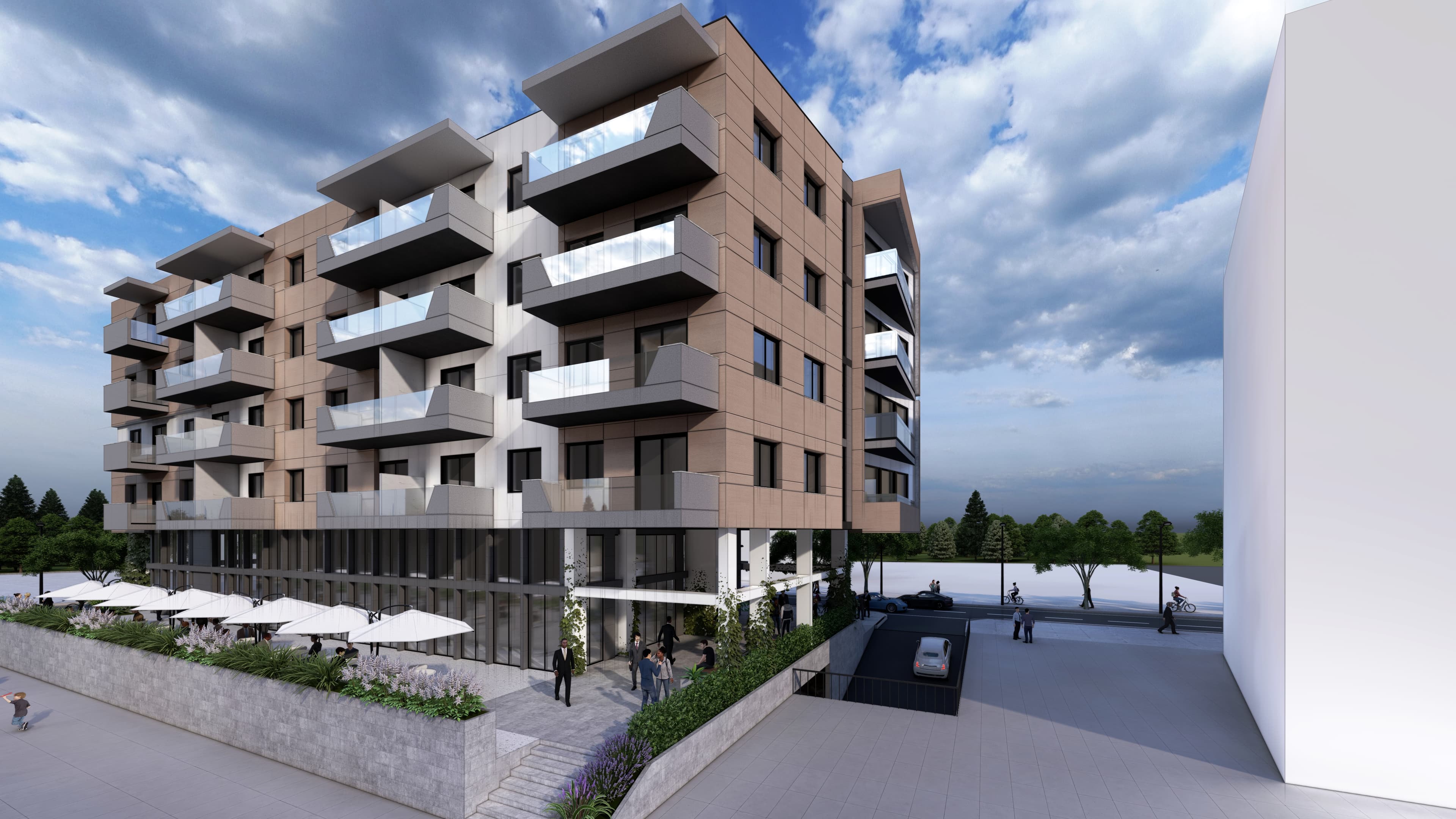 '5-FLOOR RESIDENTIAL BUILDING + 1.UNDERGROUND BASEMENT FLOOR' WITH PRIVATE DEVELOPER, GOLEM, MUNICIPALITY OF KAVAJE - Media 3