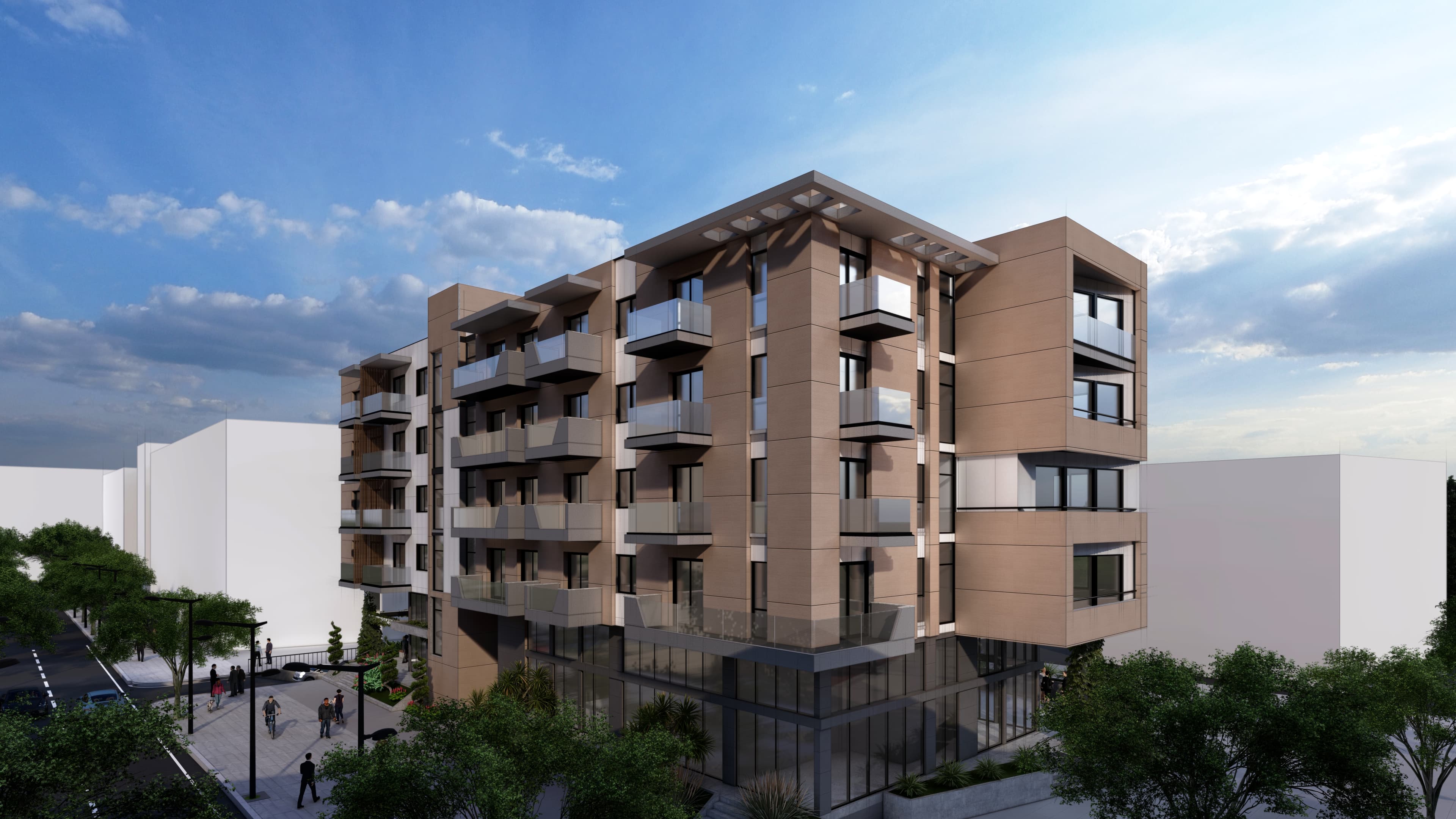 '5-FLOOR RESIDENTIAL BUILDING + 1.UNDERGROUND BASEMENT FLOOR' WITH PRIVATE DEVELOPER, GOLEM, MUNICIPALITY OF KAVAJE - Media 2